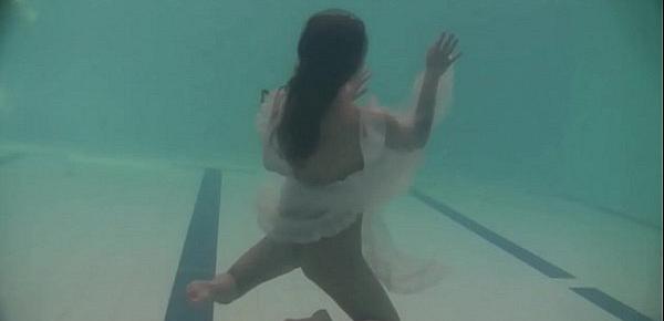  Outdoor swimming pool teen Natalia Kupalka